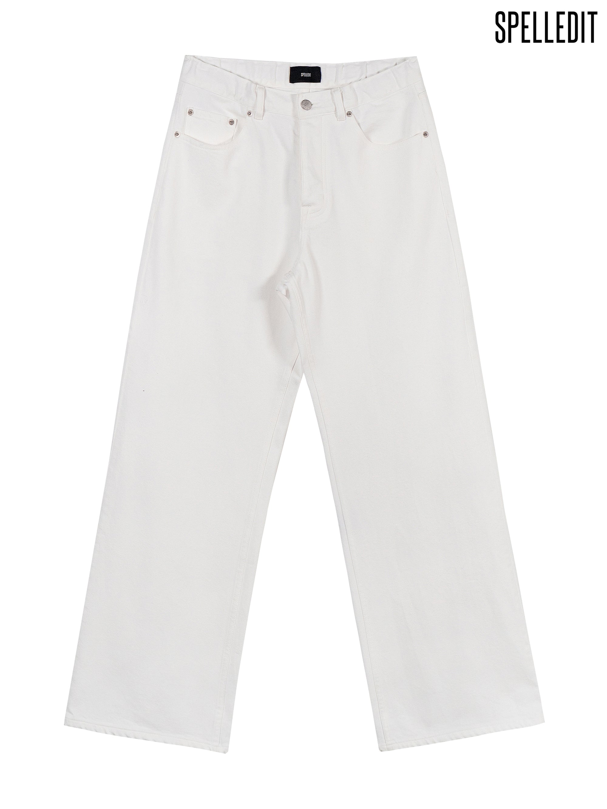 LOOSE FIT WHITE PANTS