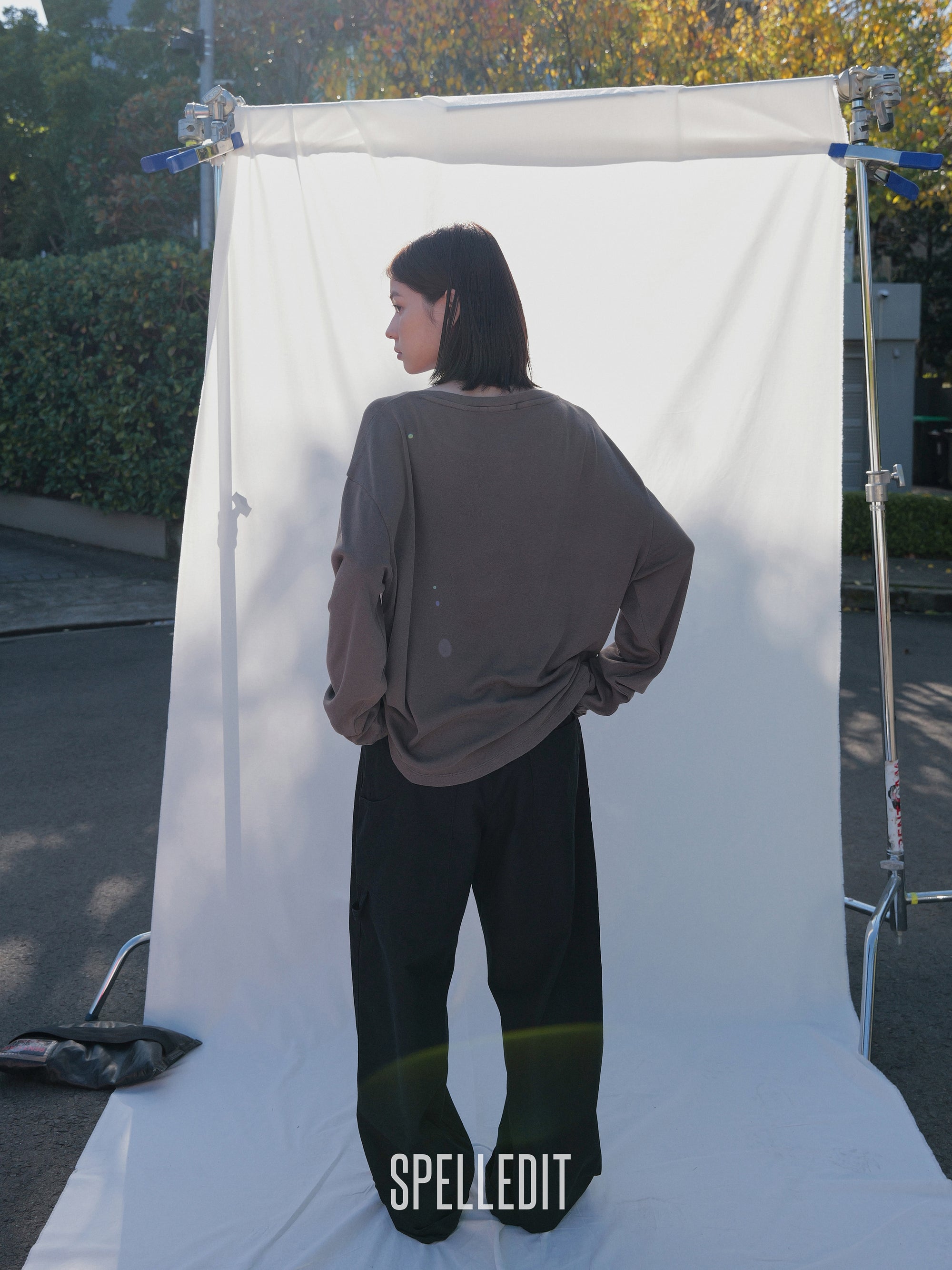 [9/7 PRE]LOOSE FIT HENLEY LONG SLEEVE T-SHIRT