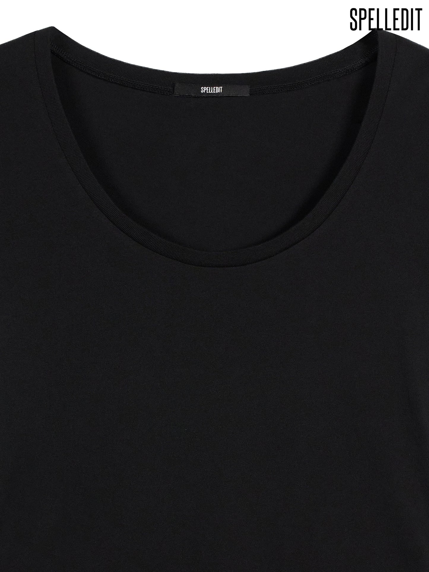 U-NECK SLIM T-SHIRT
