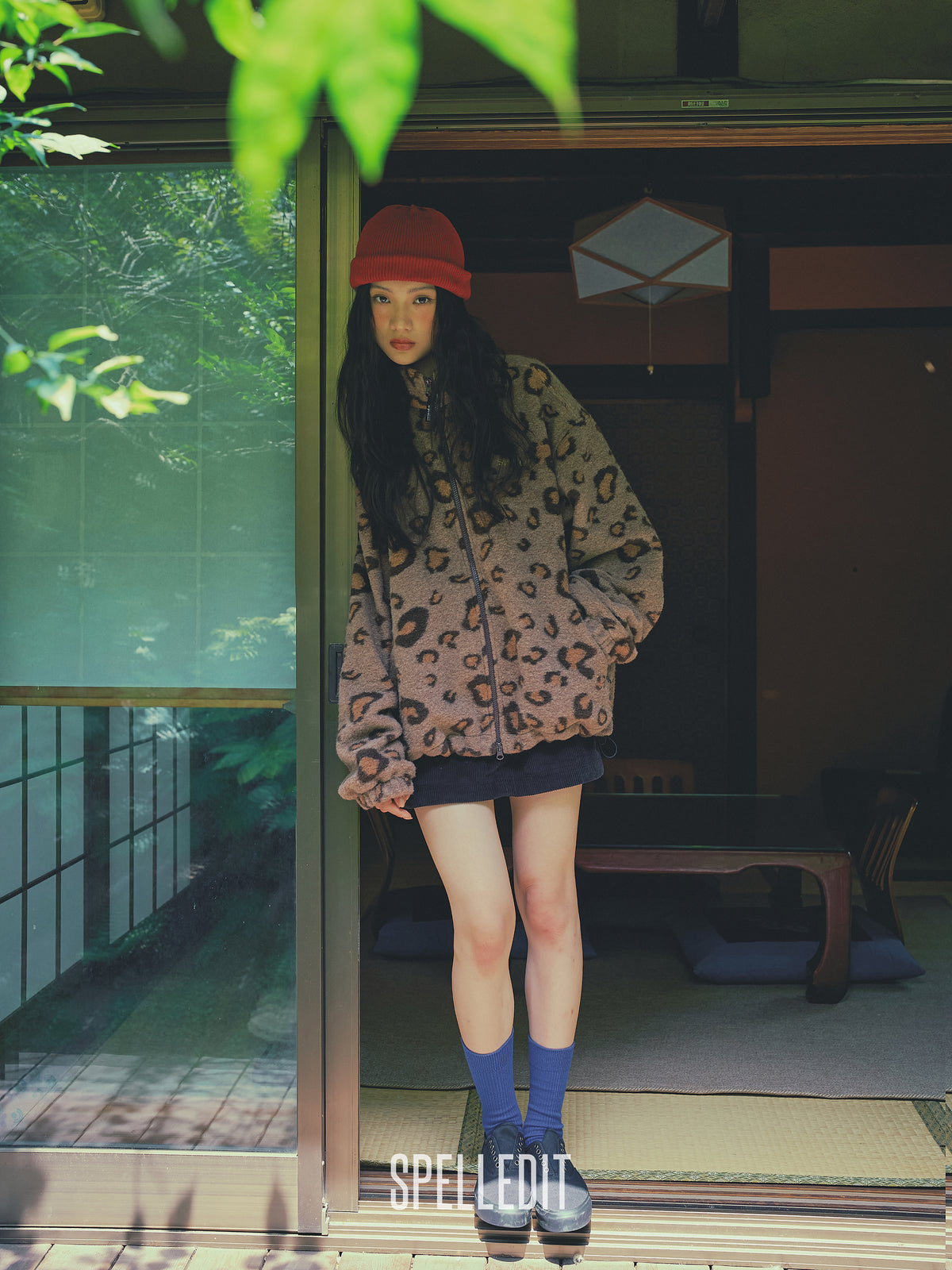 Leopard printed Jumper