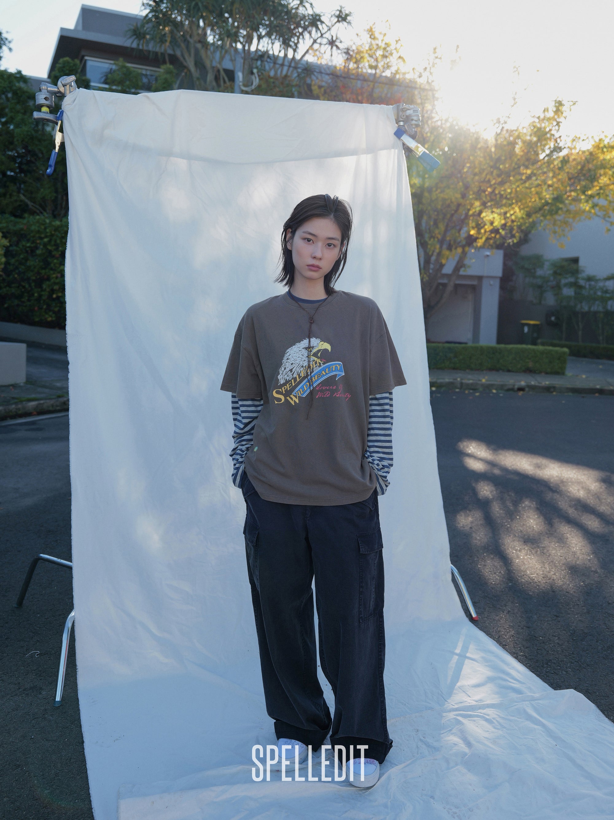 [9/7 PRE]EAGLE GRAPHIC T-SHIRT