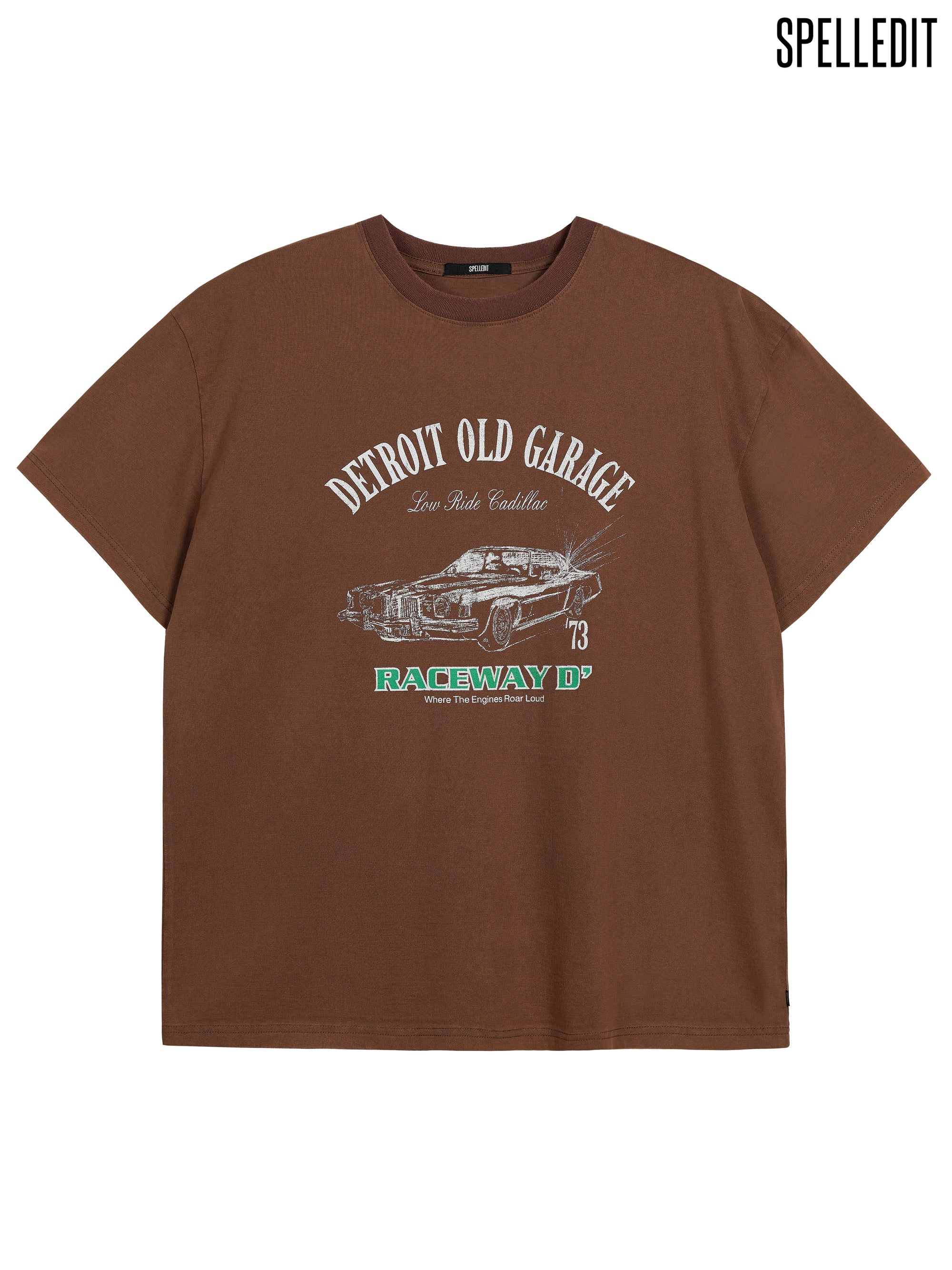 DETROIT OLD GARAGE T-SHIRT