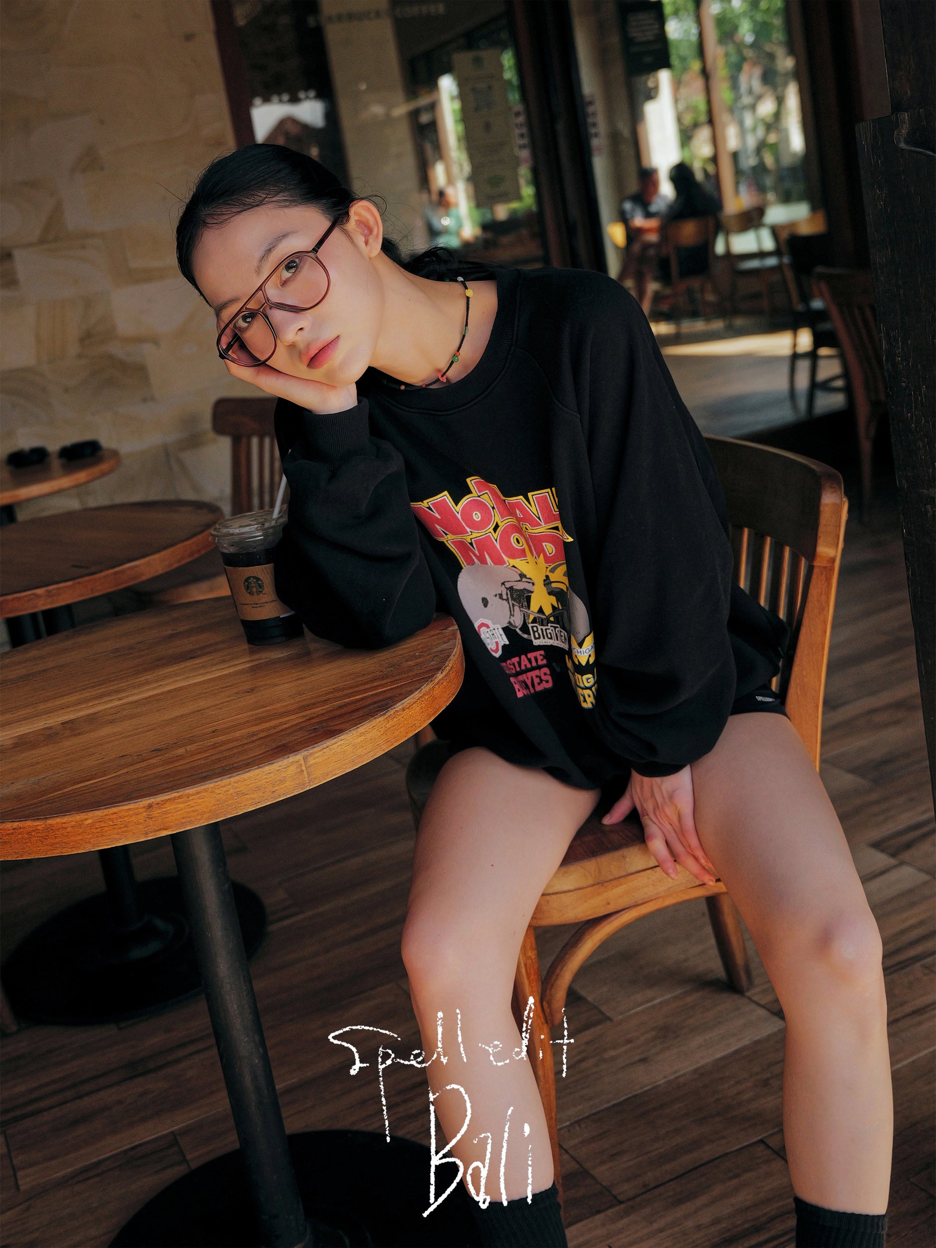 MICHIGAN RAGLAN SWEATSHIRT