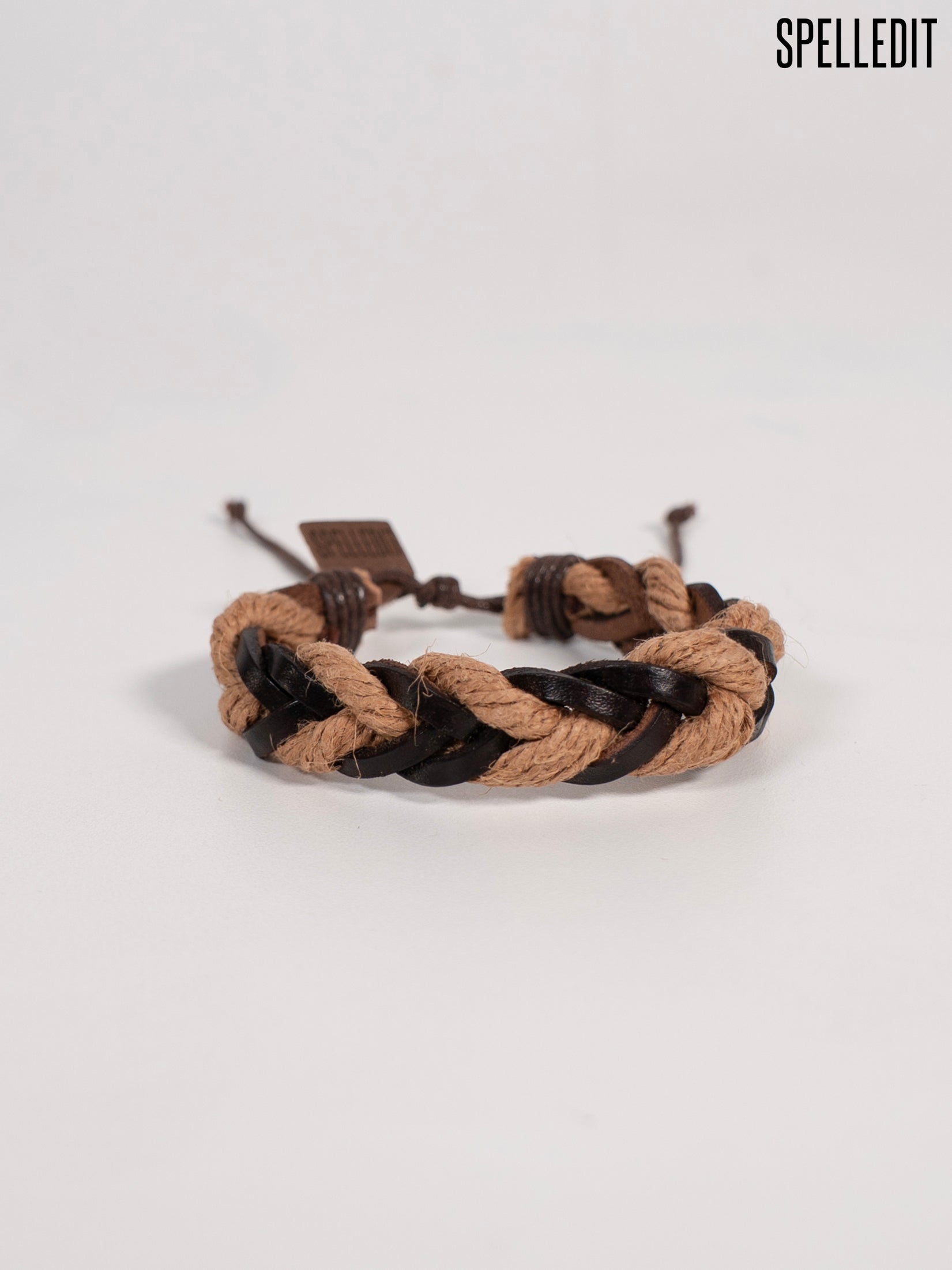 BRAIDED LEATHER BRACELET