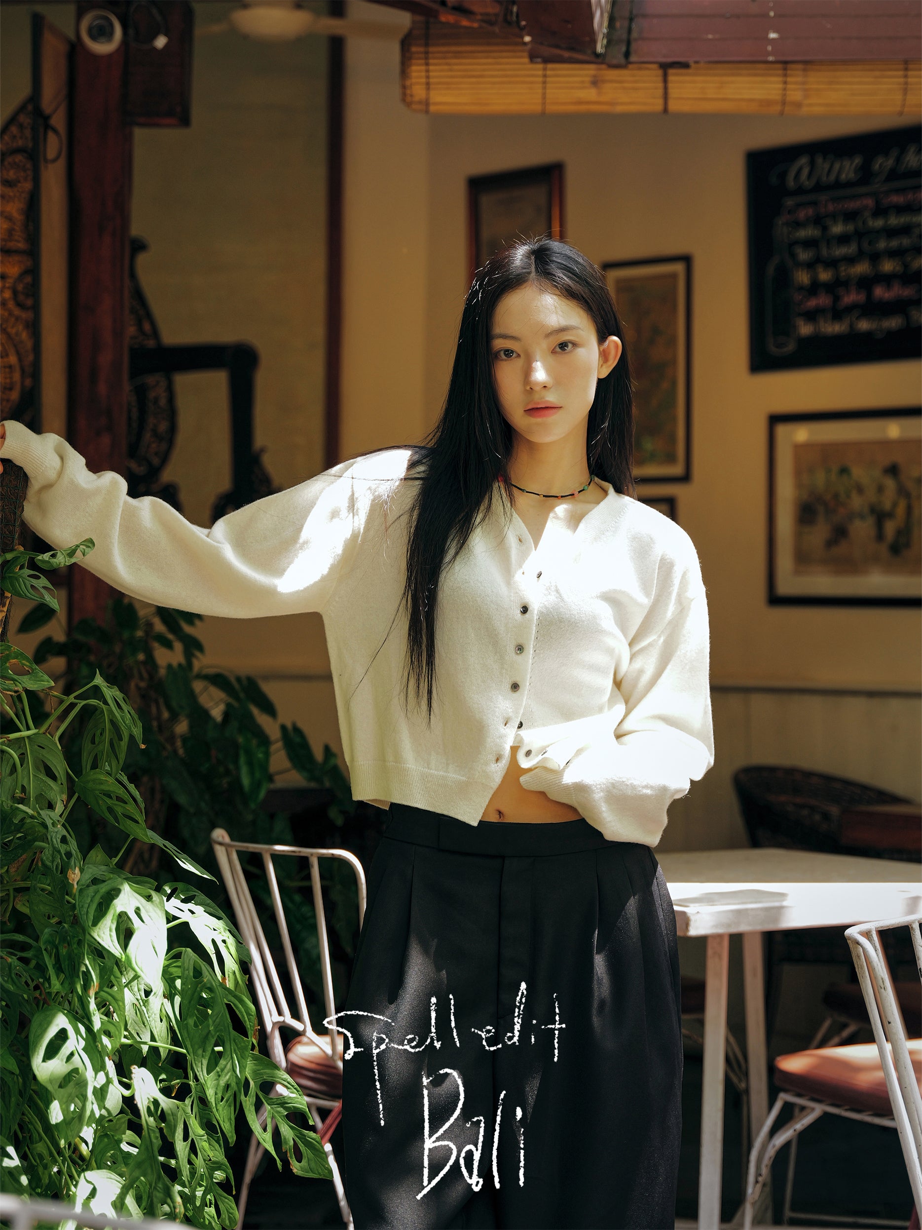 ASYMMETRIC CARDIGAN