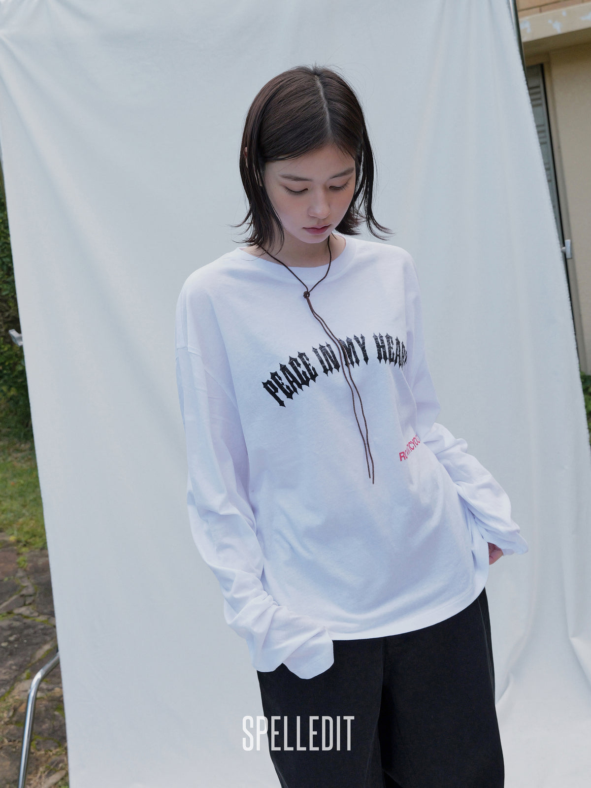 PEACE LONG SLEEVE T-SHIRT