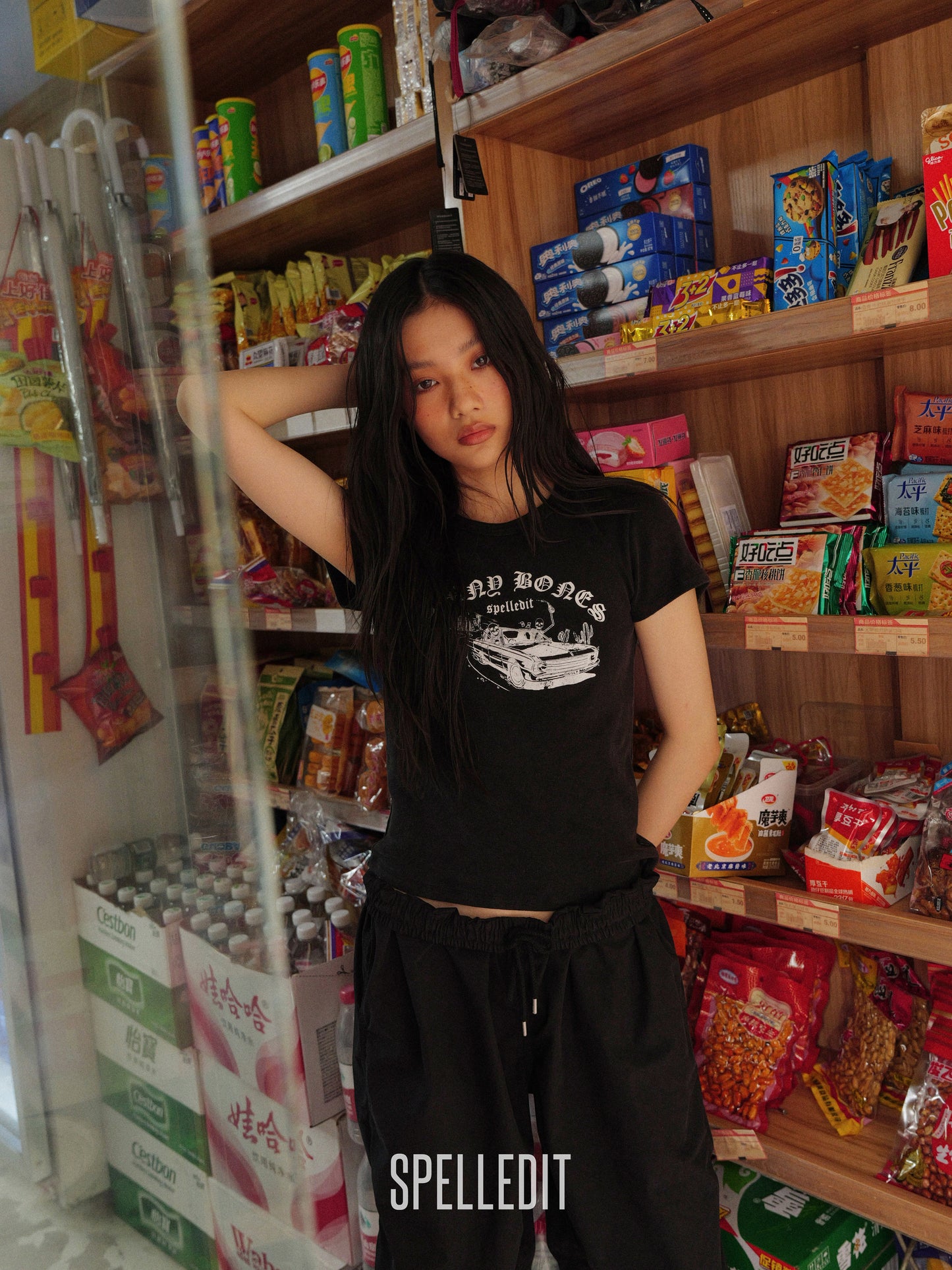 [6/22 PRE]ELASTIC WAIST CASUAL PANTS