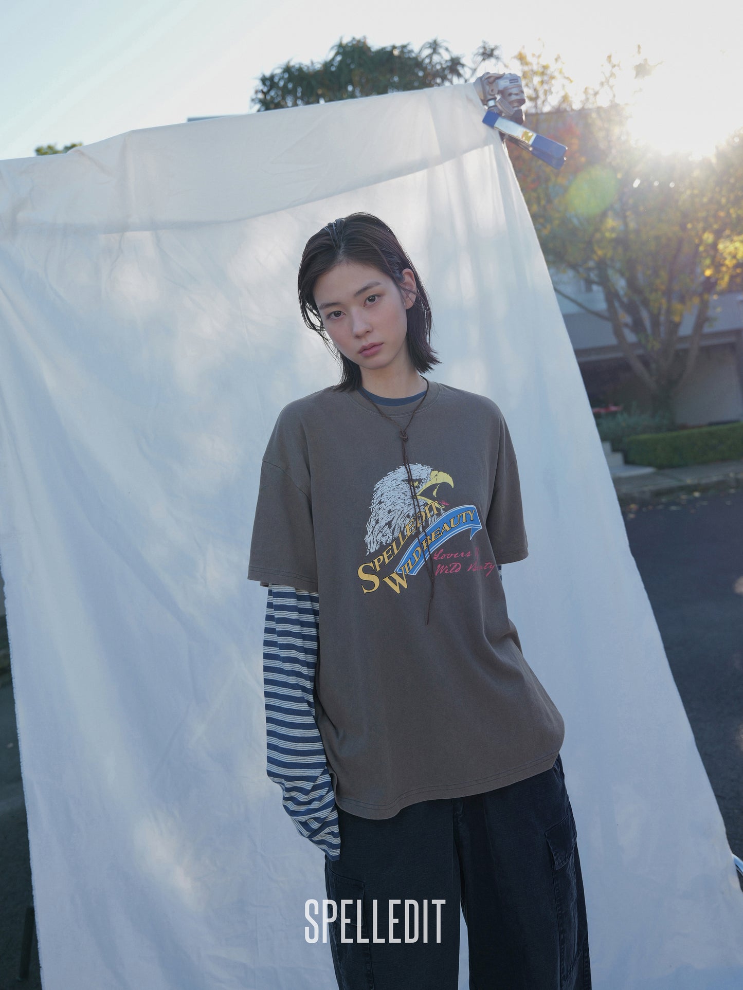 [9/7 PRE]EAGLE GRAPHIC T-SHIRT