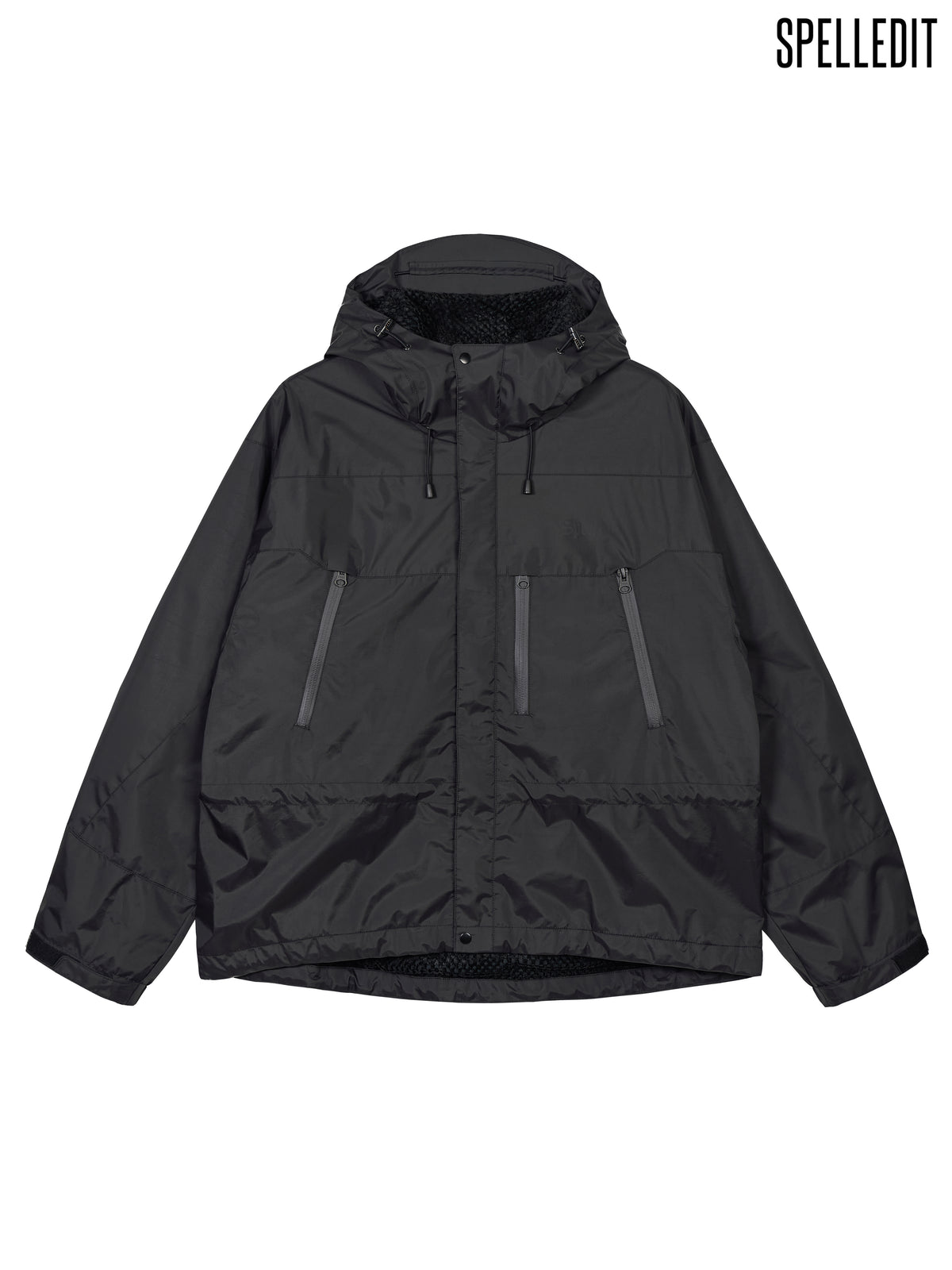 HOODED WINDBREAKER JACKET