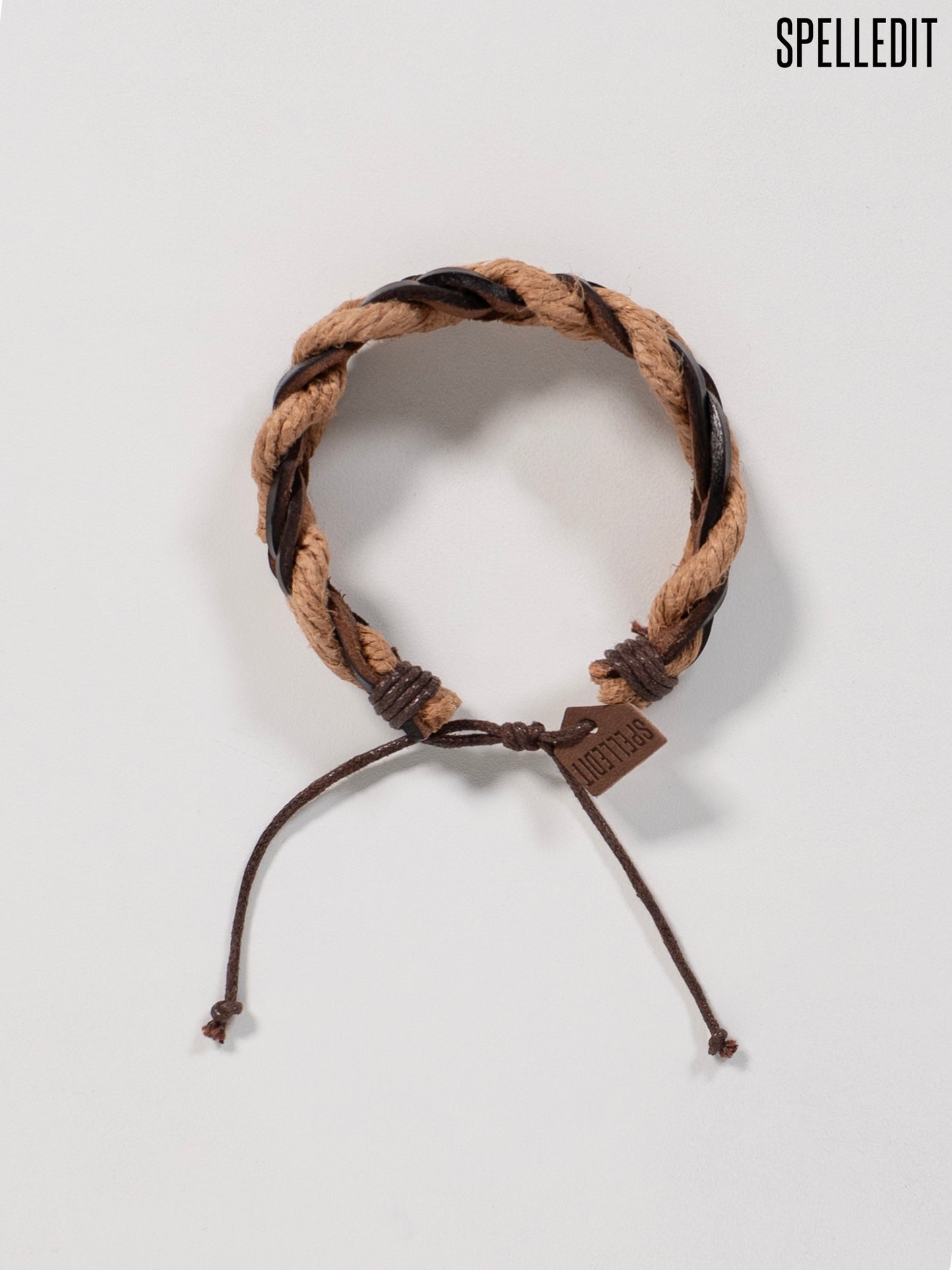 BRAIDED LEATHER BRACELET