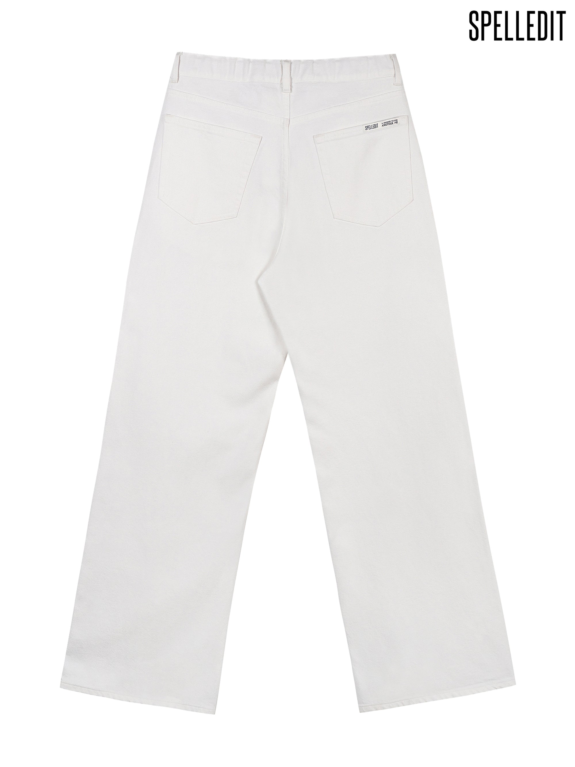 LOOSE FIT WHITE PANTS