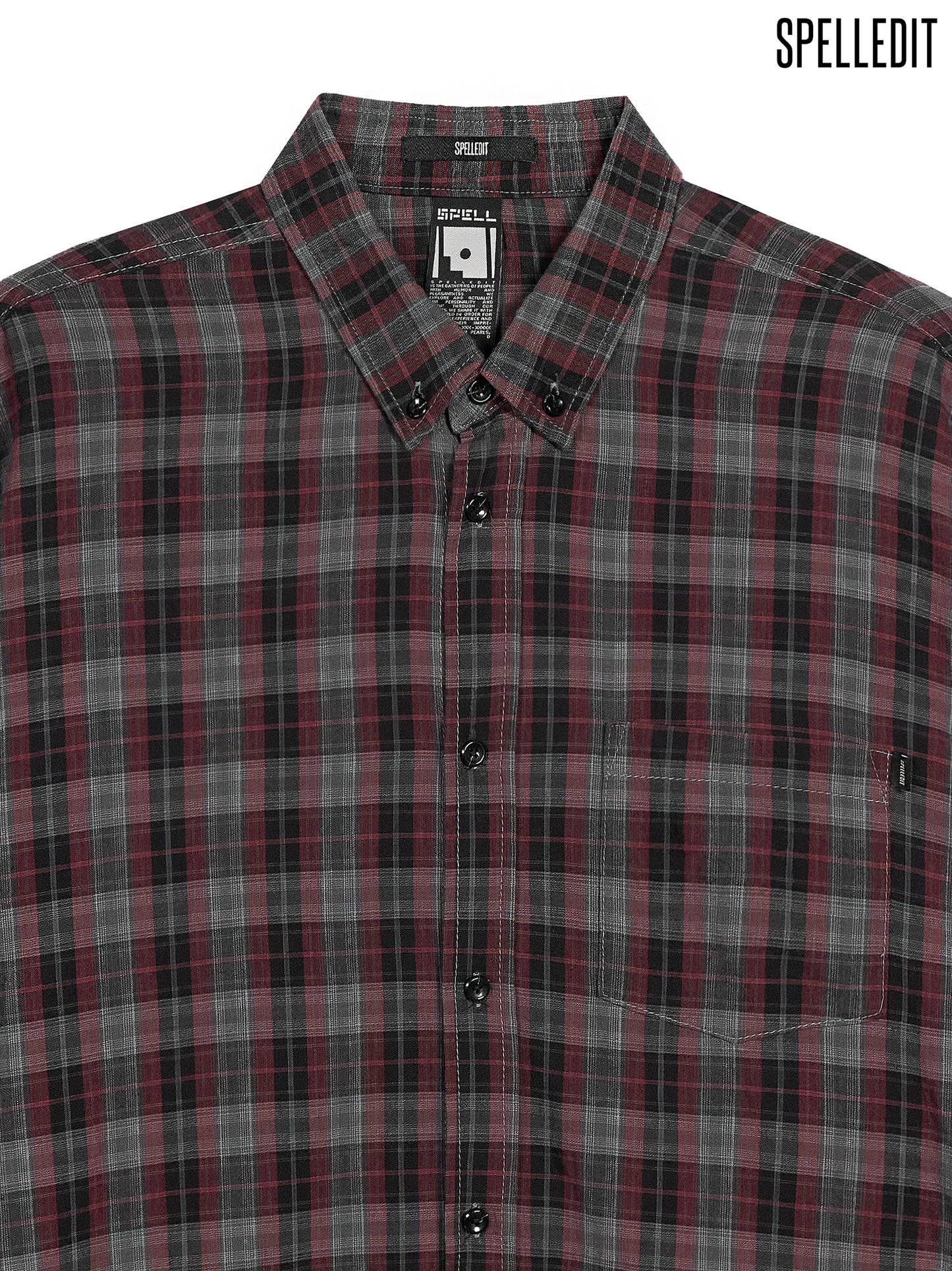 VINTAGE CHECK LONG-SLEEVE SHIRT