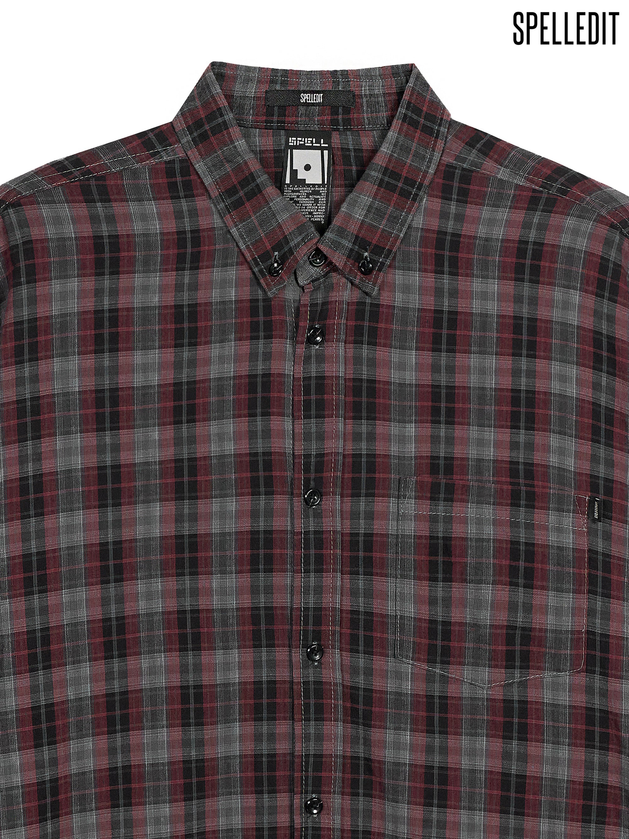 VINTAGE CHECK LONG-SLEEVE SHIRT