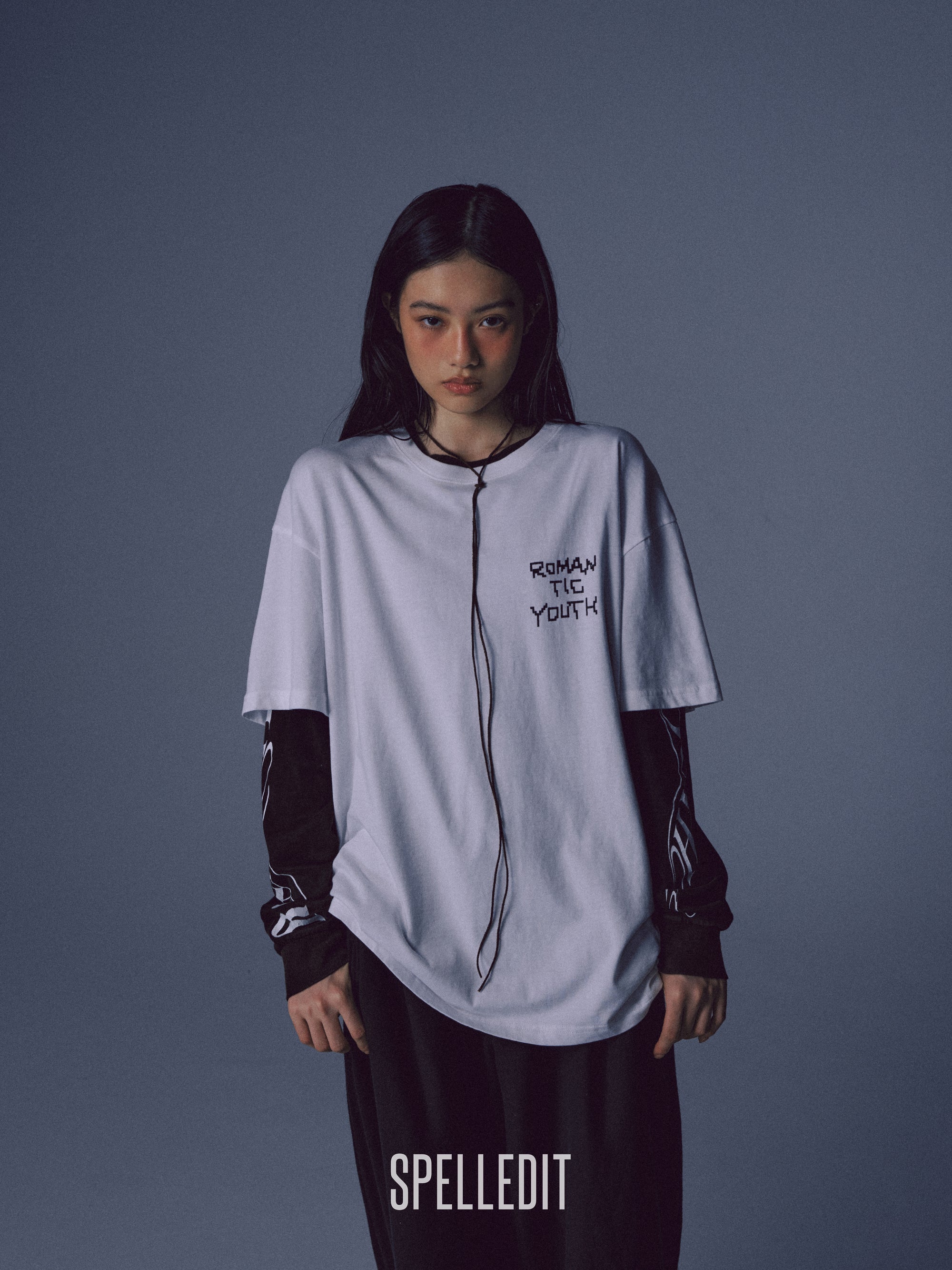 [9/7 PRE]SLOGAN LONG SLEEVE T-SHIRT