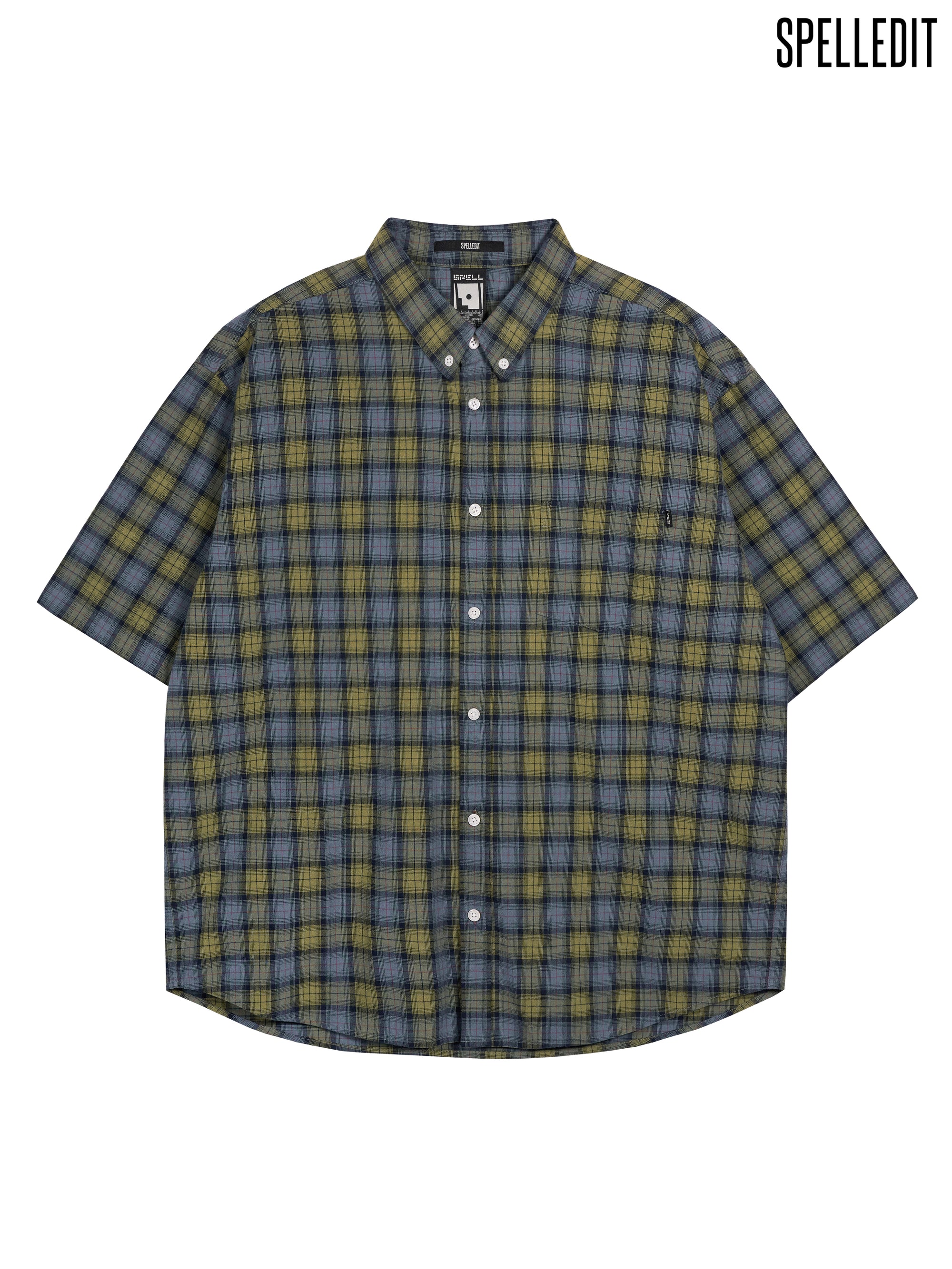 CHECK SHORT SLEEVE SHIRT