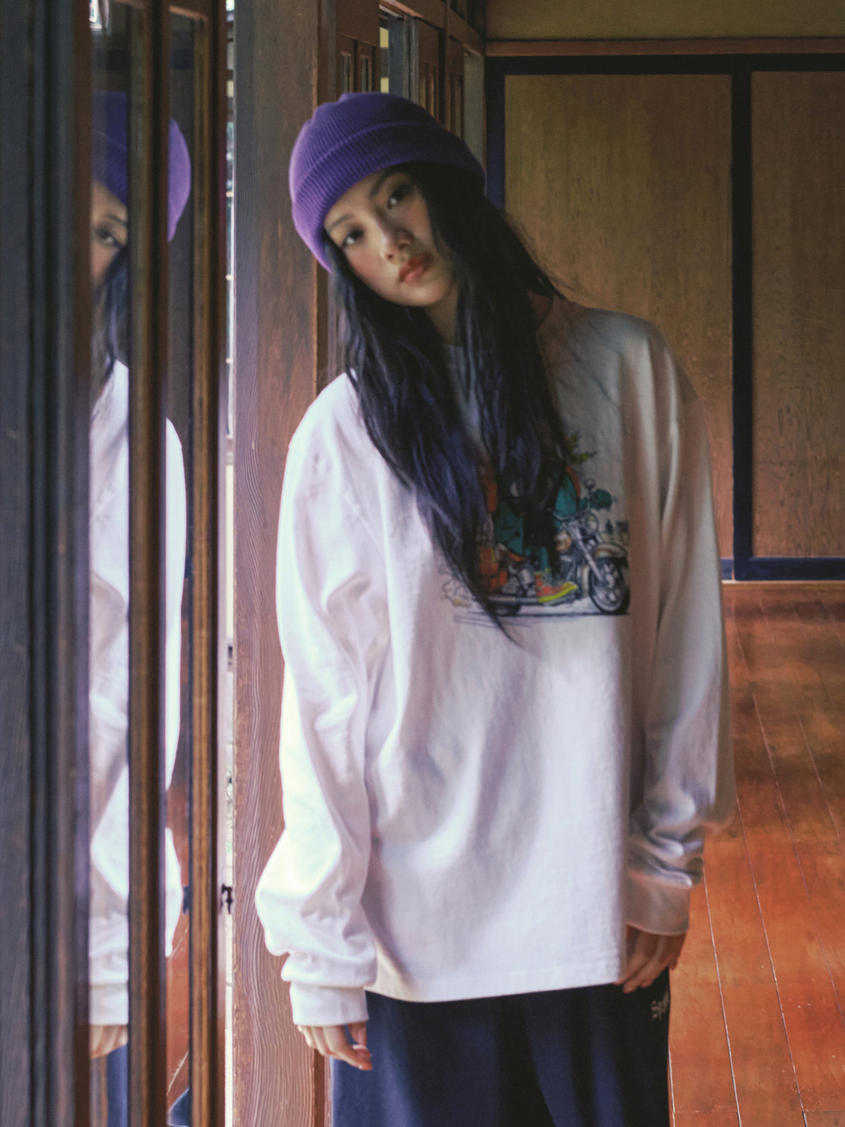 Bike Monster Long Sleeve Tee