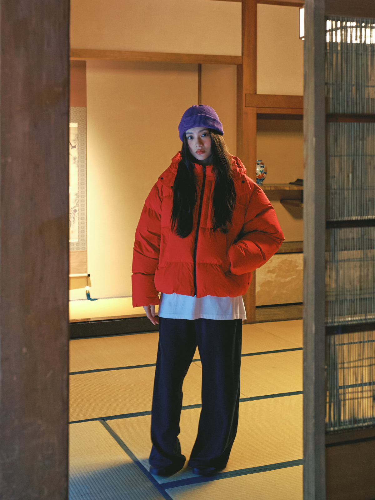 Hoodie detachable Puffer jacket
