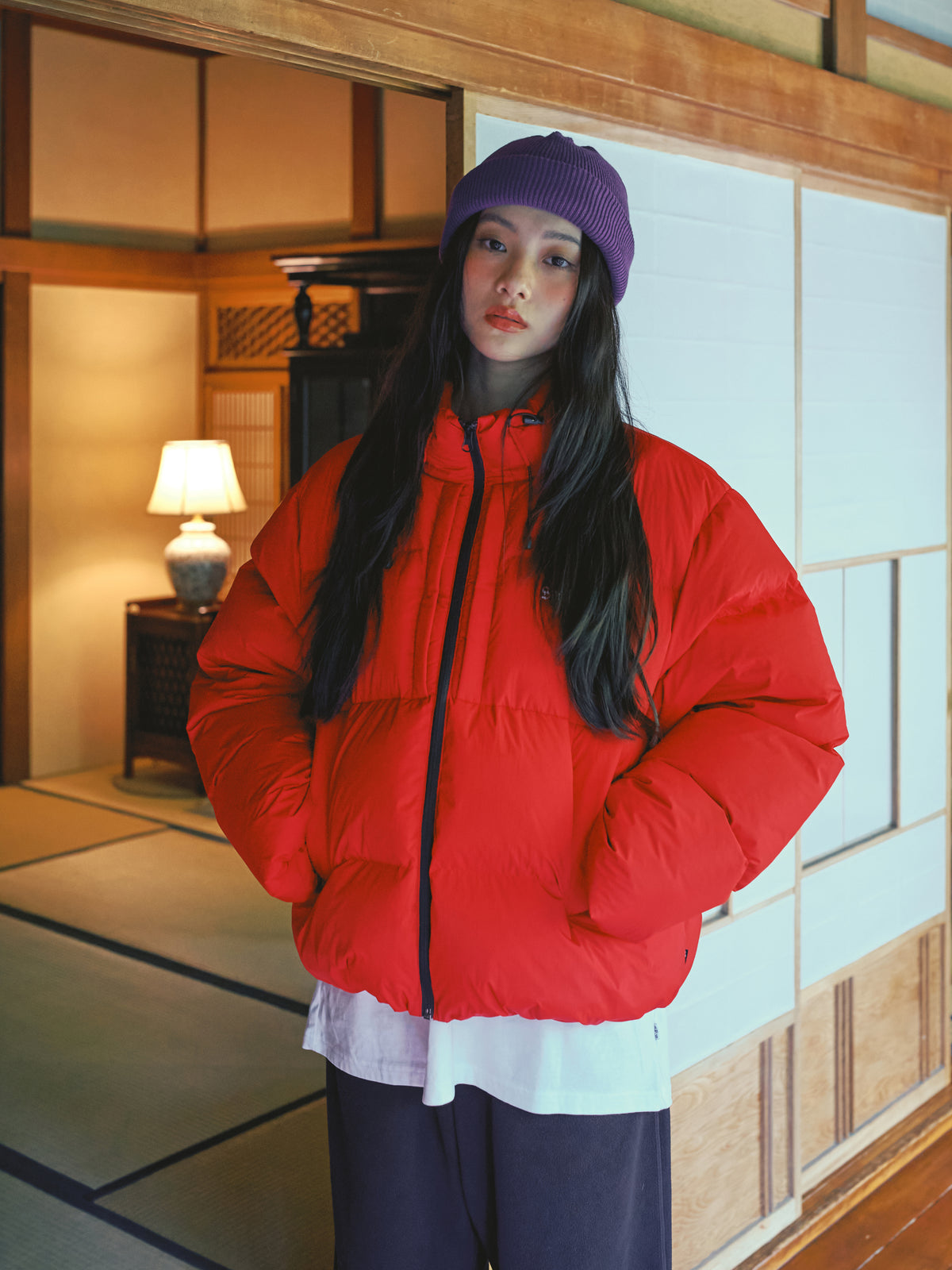 Hoodie detachable Puffer jacket