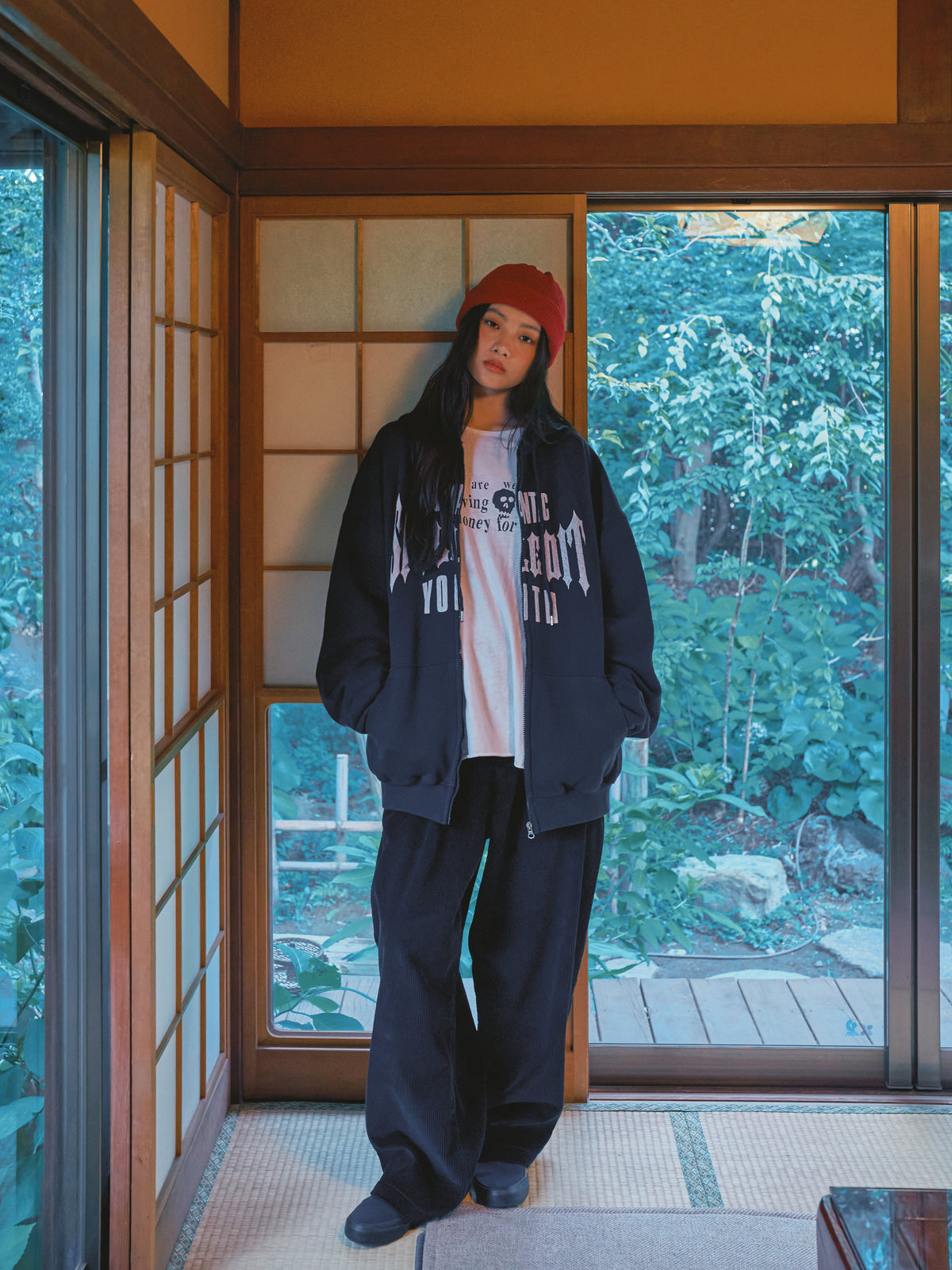 Romantic Youth Zip-Up Hoodie도
