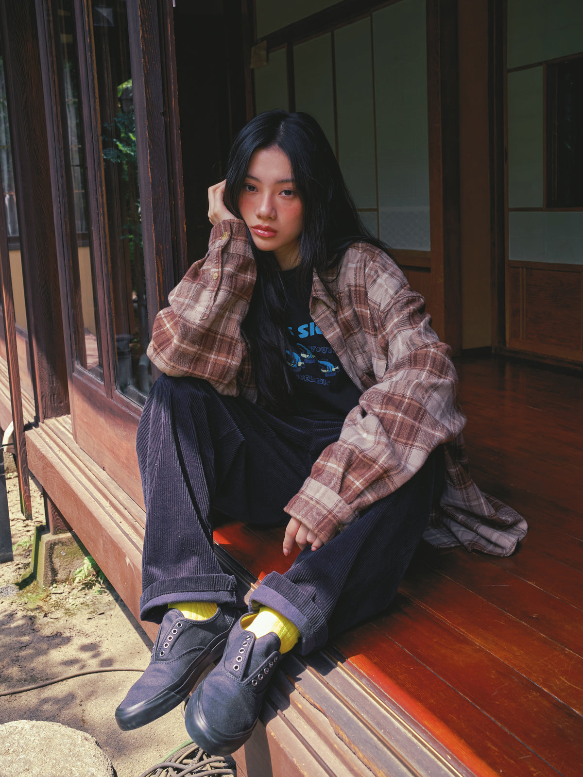 Wool Check Shirt