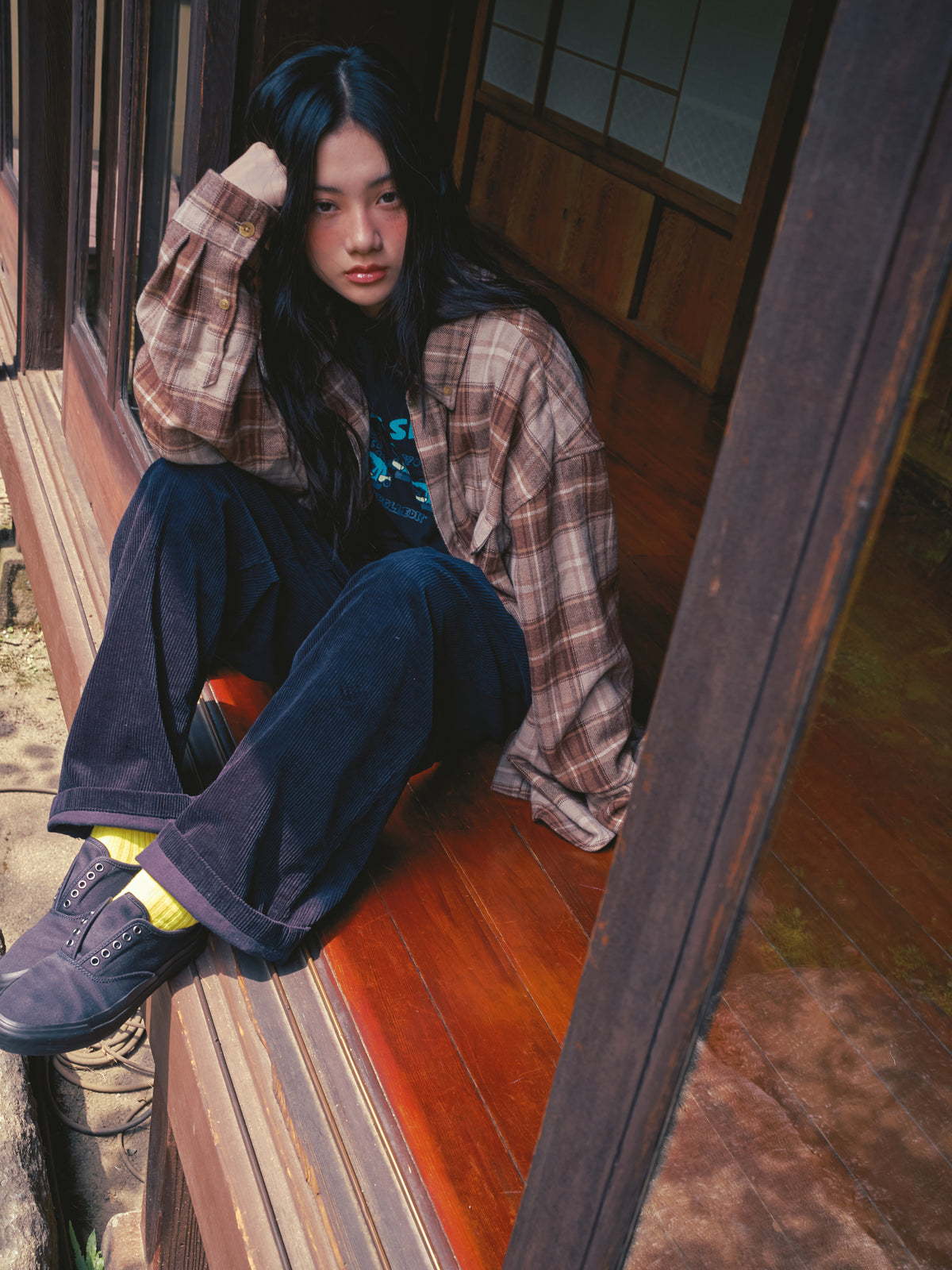Wool Check Shirt