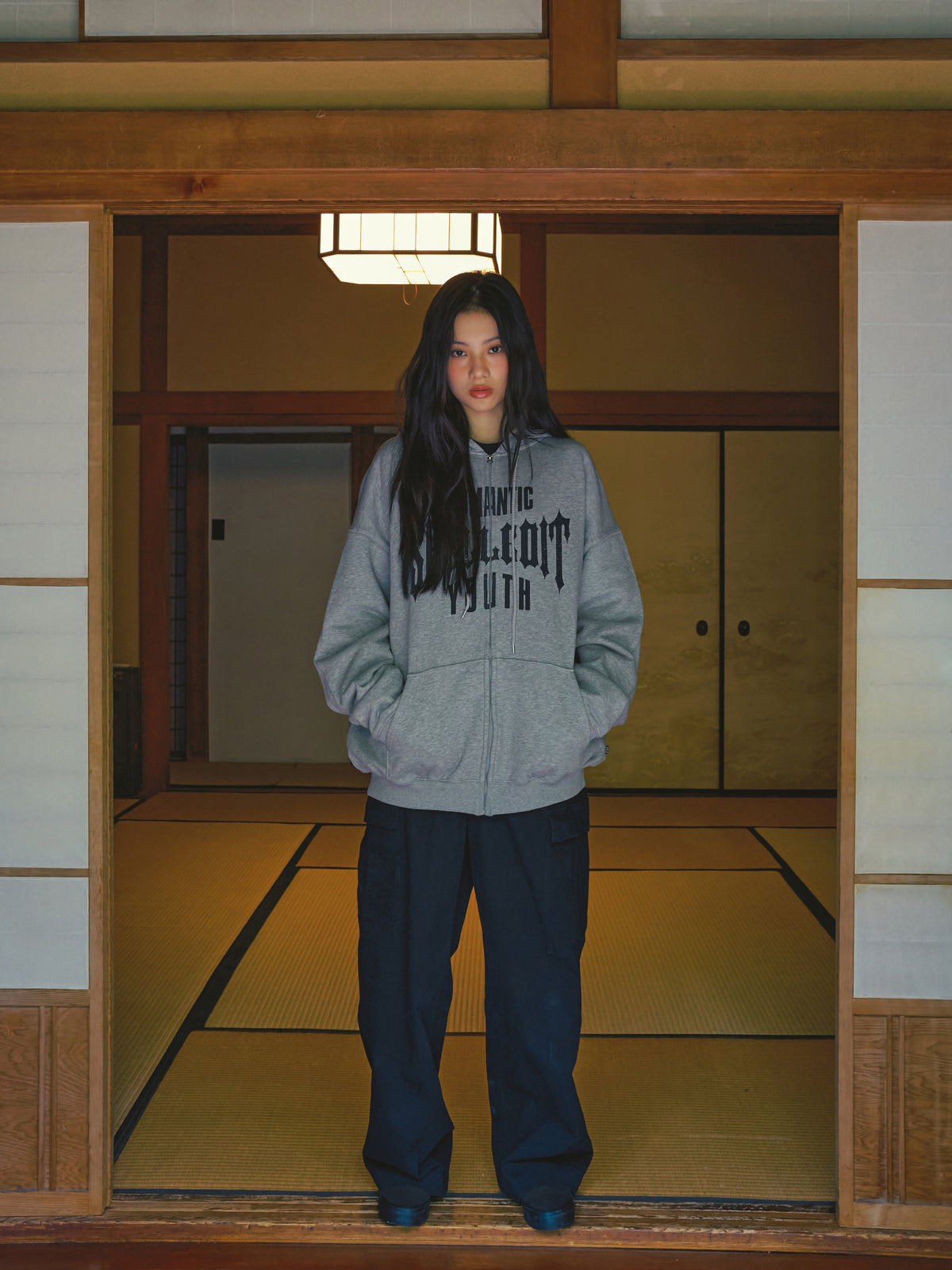 Romantic Youth Zip-Up Hoodie도