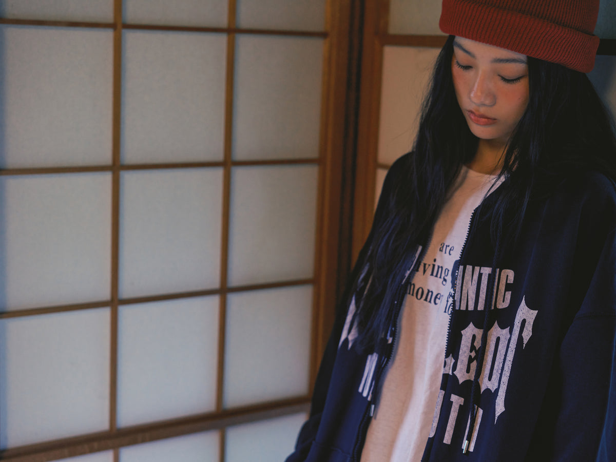 Romantic Youth Zip-Up Hoodie도